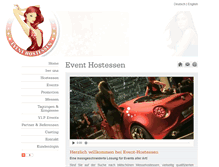 Tablet Screenshot of eventhostessen.ch